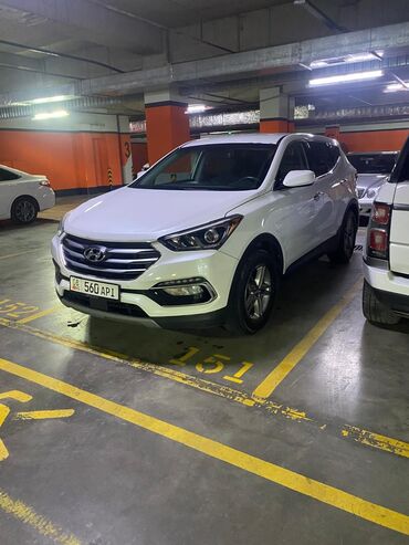 хендай санта фе: Hyundai Santa Fe: 2017 г., 2.4 л, Автомат, Бензин, Кроссовер
