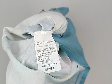 bluza szara pull and bear: T-shirt damski, rozmiar L — 4