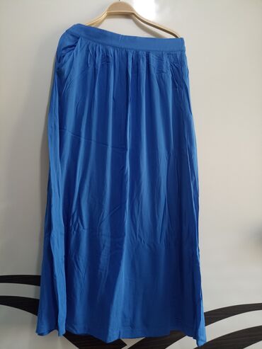 фатиновая юбка длинная: L (EU 40), цвет - Голубой