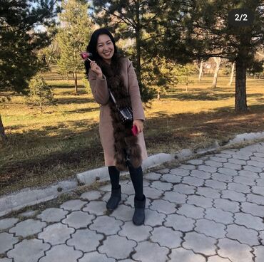 черный тренч: Пальто, M (38)