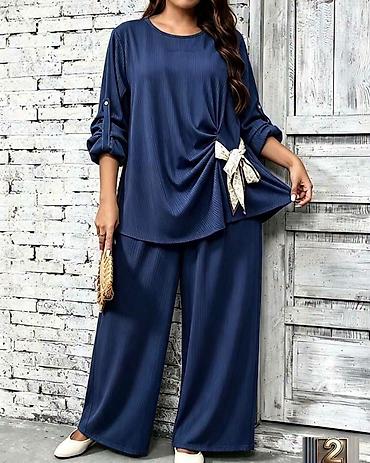 Kompleti, Kombinezoni: ✨️BIG SIZE KOMPLET ✨️
Veličine: L XL 2XL 3XL 4XL
Cena: 3200 dinara — 3