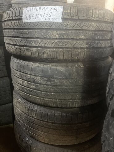 Шины: Шины 265 / 60 / R 18, Лето, Б/у, Комплект, Легковые, Michelin