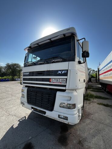 каробка на даф: Тягач, DAF, 2006 г., Тентованный
