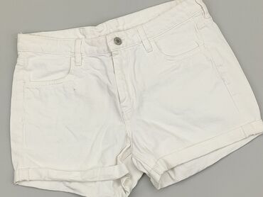 biała spódnice jeansowe: Shorts, Denim Co, M (EU 38), condition - Good