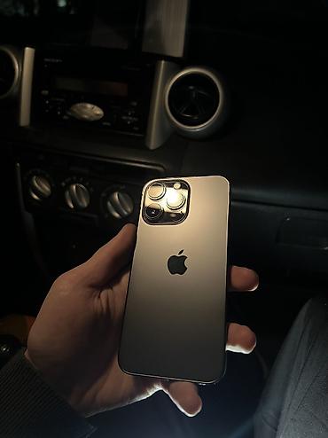 Apple iPhone: IPhone 13 Pro, Б/у, 128 ГБ, Черный, Чехол, Коробка, 77 % — 3