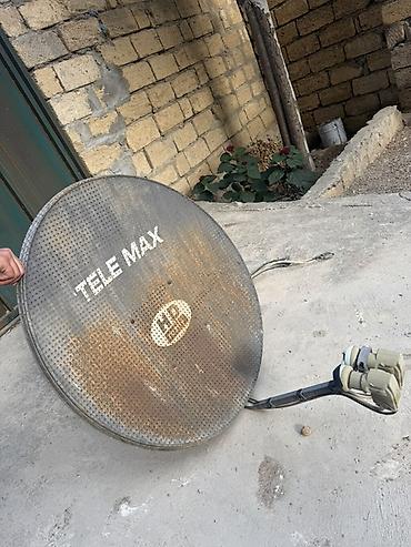tv box s: TELE MAX peyk anten sistemi və Sky Track qəbuledici Komplekt: - TELE — 3