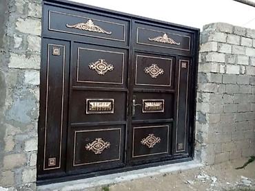 seyf demir qapi: Dekorativ dəmir darvaza və qapı dəstləri - Material: qalın — 2