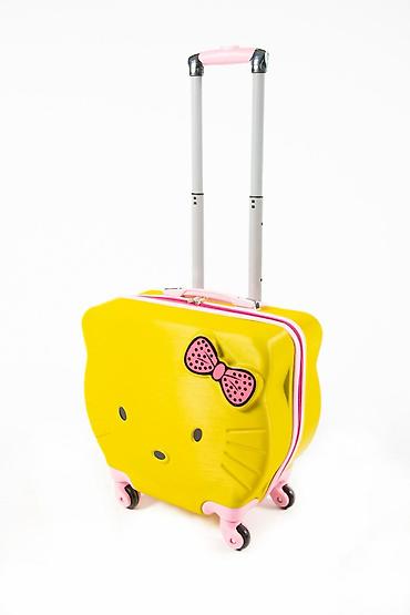 uşax: №: 16279 Məhsulun adı: Uşaq çamadanı 4 təkərli bagajaz514 Hello Kitty — 1