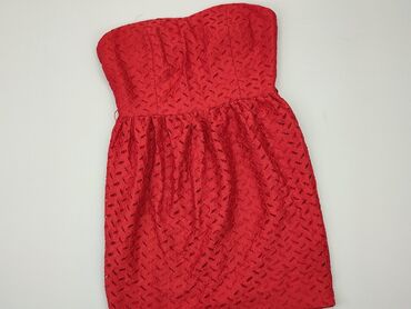 czerwona ołówkowa sukienki na wesele: Sukienka, S, stan - Zadowalający