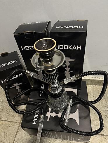 Кальянщики: Кальян мини HOOKAH с двумя шлангами - Компактная шахта из металла с — 3