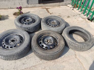 литые диски для опель инсигния: Колеса в сборе 165 / 65 / R 15, Зима, Б/у, Комплект, Легковые, Железные, отверстий - 5