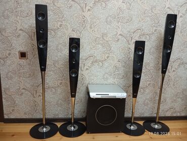 Musiqi mərkəzləri: Sony Compact AV System DAV-SC5 ev kinoteatrı,işlək vəziyyətdədir — 1