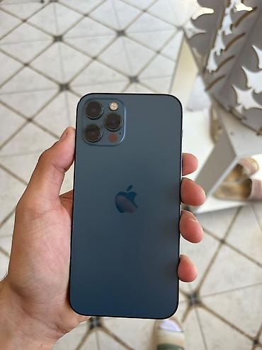 iphone 12 pro max dubai: IPhone 12 Pro, 128 GB, Blue Titanium — 5