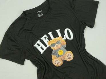 moschino t shirty z misiem: Shein, T-shirt damski, rozmiar S