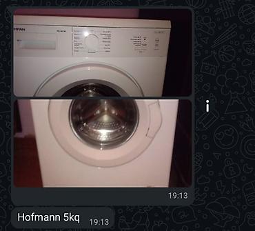 hoffmann sg 400dls: Hofmann paltaryuyan maşın – 5 kq - Ön yükləməli model - 5 kq yuma — 2