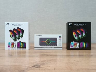 Системы охлаждения: Система охлаждения, Новый, Вентилятор, Для корпуса и блока питания, Для ПК — 8