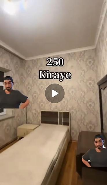 1 otaqli evler satilir: Kirayə: 1 otaqlı kiçik həyət evi - Mətbəx: qaz plitəsi, aspirator — 5