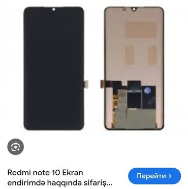 xiaomi mi 8 pro qiymeti: Redmi note 10 ekrani arqinal ustunden cixma