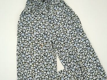 czarne spódnice w kwiaty: Trousers, H&M, XS (EU 34), condition - Very good