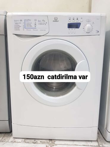 paltaryuyan maşınların qiyməti: Paltaryuyan maşın Indesit, 6 kq, İşlənmiş, Avtomat, Ödənişli çatdırılma, Ünvandan götürmə