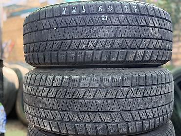 60: 225/60/17 4 шт комплект в идеальном состоянии фирма Bridgestone год — 2