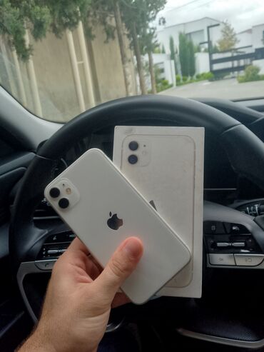 Apple iPhone: IPhone 11, 64 GB, White Titanium