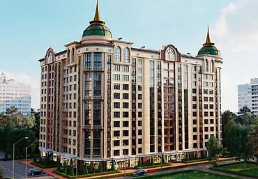 red centr: 3 комнаты, 70 м², Джал-29 Элитка, 12 этаж, ПСО (под самоотделку) — 3