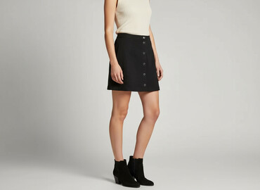 spódnice mini w kropki: H&M, Women`s skirt, size M