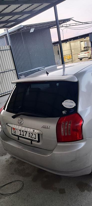 алфарт тайота: Toyota Allex: 2003 г., 1.5 л, Автомат, Бензин, Хэтчбэк — 3