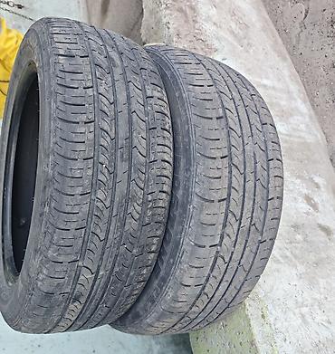 Шины: Шины 215 / 55 / R 17, Лето, Б/у, Комплект, Легковые, Корея, Roadstone — 1