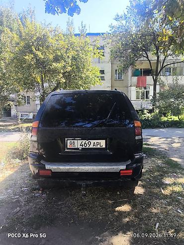 suzuki verde: Mitsubishi Pajero Sport: 2001 г., 3 л, Автомат, Газ, Внедорожник — 4