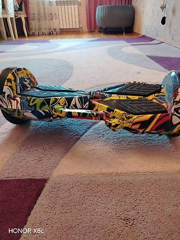 hoverboard ikinci el: Qraffiti dizaynlı elektrikli hoverboard (gyroskuter) - Korpus — 2