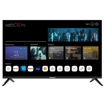 Телевизоры: Телевизор YASIN 43" (109 см) Slim с Google TV - Платформа: Google TV — 8