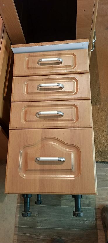 silver kitchen: Кухонный гарнитур (модульный), цвет светлый дуб/бук. Состав и — 7