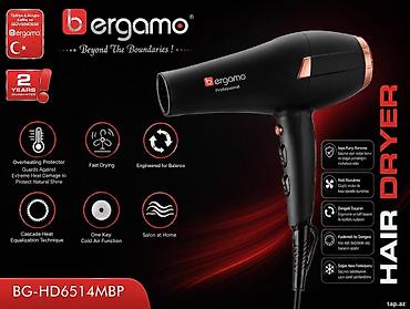 sac fenləri: Hava feni Bergamo Bergamo Professional BG-HD6514MBP Hava Feni Bergamo — 1