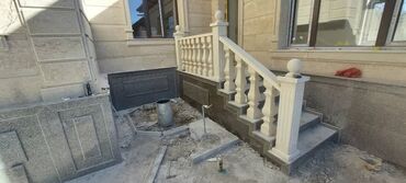 Фасадные работы: Ремонт фасада | Рамки, Балясины | Гранит, Мрамор, Сары-Таш | Базальт Больше 6 лет опыта — 4