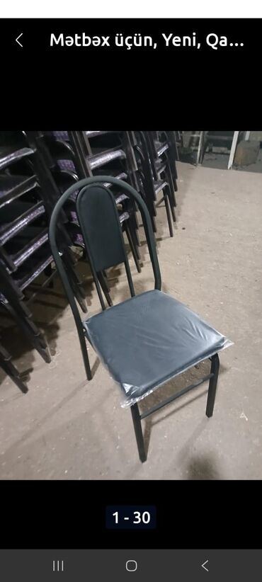 Stullar: Mətbəx üçün, Yeni, Qatlanmayan, rəng - Ağ Stul -da lalafo.az — 3 Stullar: Mətbəx üçün, Yeni, Qatlanmayan, rəng - Ağ Stul — 3