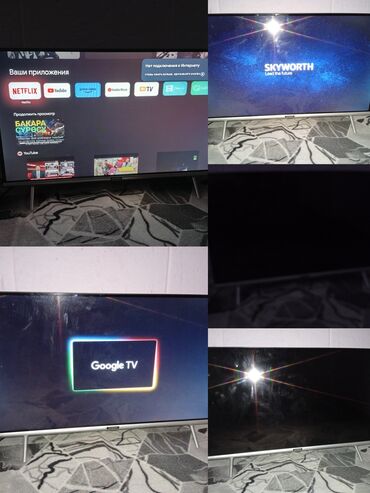 интернет тв: Смарт-телевизор с операционной системой Google TV, обеспечивающий