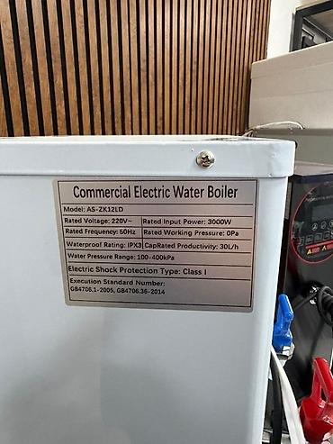 Su üçün kulerlər və dispenserlər: Samovar Boiler 🔥 TEXNİKİ ÜSTÜNLÜKLƏR 	•	⚡ Yüksək güc (təxmini 2000W+) — 5