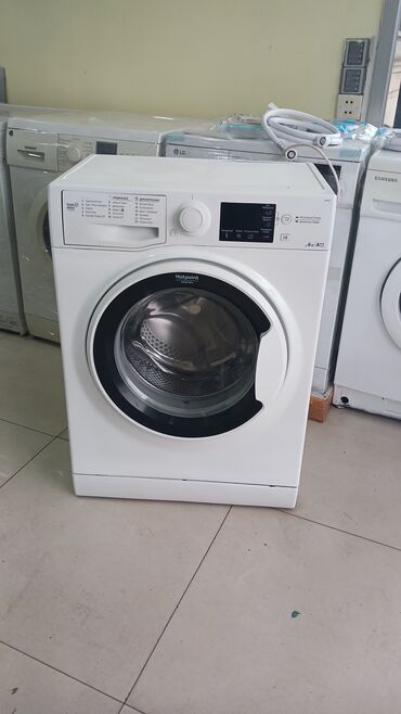 Paltaryuyan maşınlar: Paltaryuyan maşın Hotpoint Ariston, 6 kq, İşlənmiş, Avtomat, Qurutma var, Kredit yoxdur, Ödənişli çatdırılma