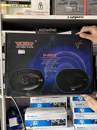 Автомобильные овальные динамики GB Car Audio System V-6912. Модель