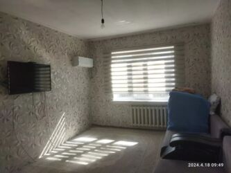 дом в городе бишкек: 2 бөлмө, 48 кв. м, 105-серия, 3 кабат, Косметикалык ремонт