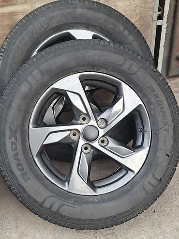 баа: Дөңгөлөктөр монтажда 215 / 70 / R 16, Жай, Колдонулган, Комплект, Жеңил унаалар, Куйма, тешиктери - 5 — 2