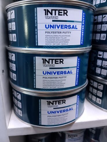 резиновые покрытие для детских площадок: Полиэфирная шпатлевка Inter Troton Universal предназначена для