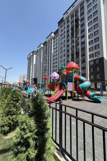 купить квартиру в клубном доме бишкек: 2 комнаты, 60 м², Элитка, 14 этаж, ПСО (под самоотделку)