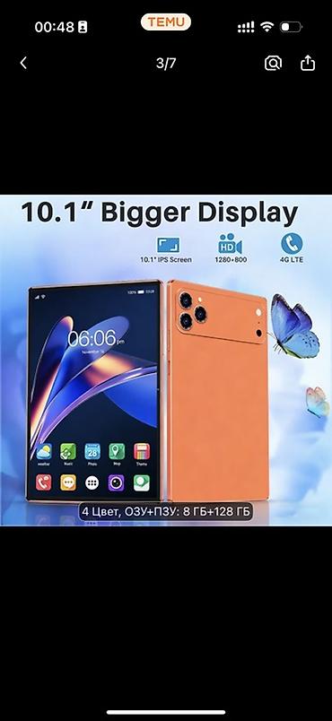 Digər planşetlər: A17 Pro Max planşet - Ekran: 10.1 düym IPS, 1280×800 HD həlli – — 2