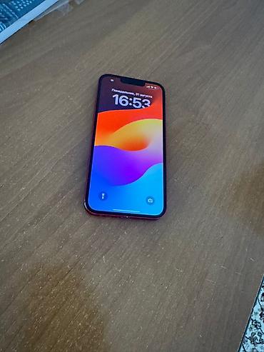 фото можно: IPhone 13, Б/у, 128 ГБ, Красный, Защитное стекло, Чехол, 73 % — 3