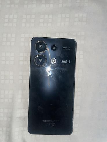 redmi k: Redmi, Redmi Note 13, Б/у, 128 ГБ, цвет - Черный, 2 SIM — 1