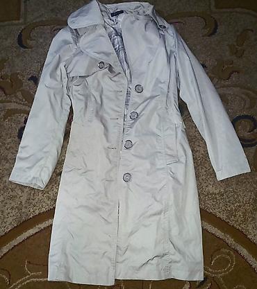 drap palto modelleri: Açıq boz rəngdə qadın palto/plaş - Stil: Klassik, beldən yüngül — 1