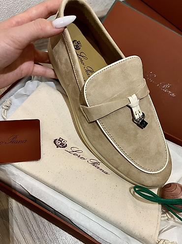 37: Лоферы, 36, 37, 38, Loro Piana, Новый, цвет - Черный, Самовывоз, Платная доставка — 2